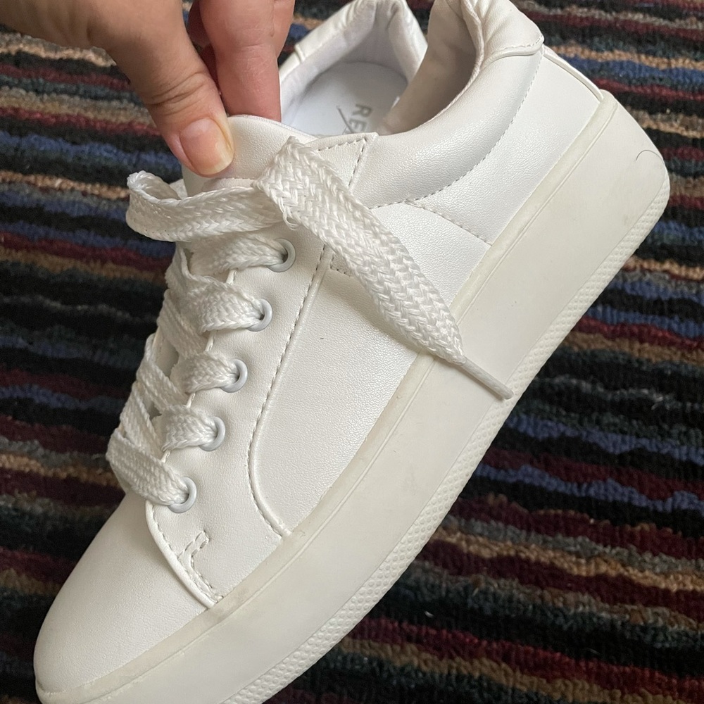New-White sneakers Report